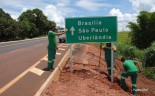 Obras de infraestrutura nova estrada